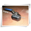 Two Ways Stainless Steel Forged Ball Valve (ASTM F304)